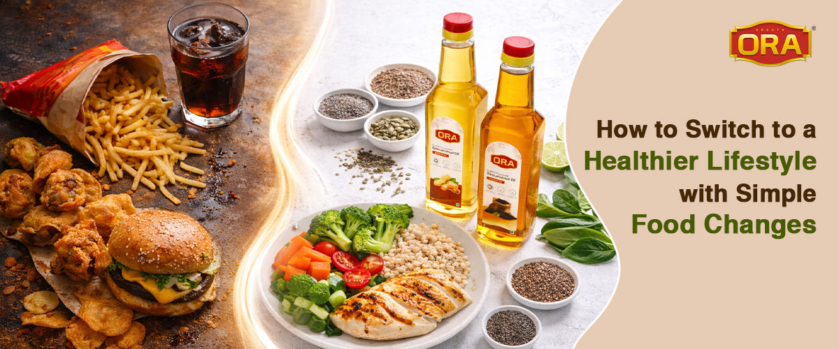 How to Switch to a Healthier Lifestyle with Simple Food Changes