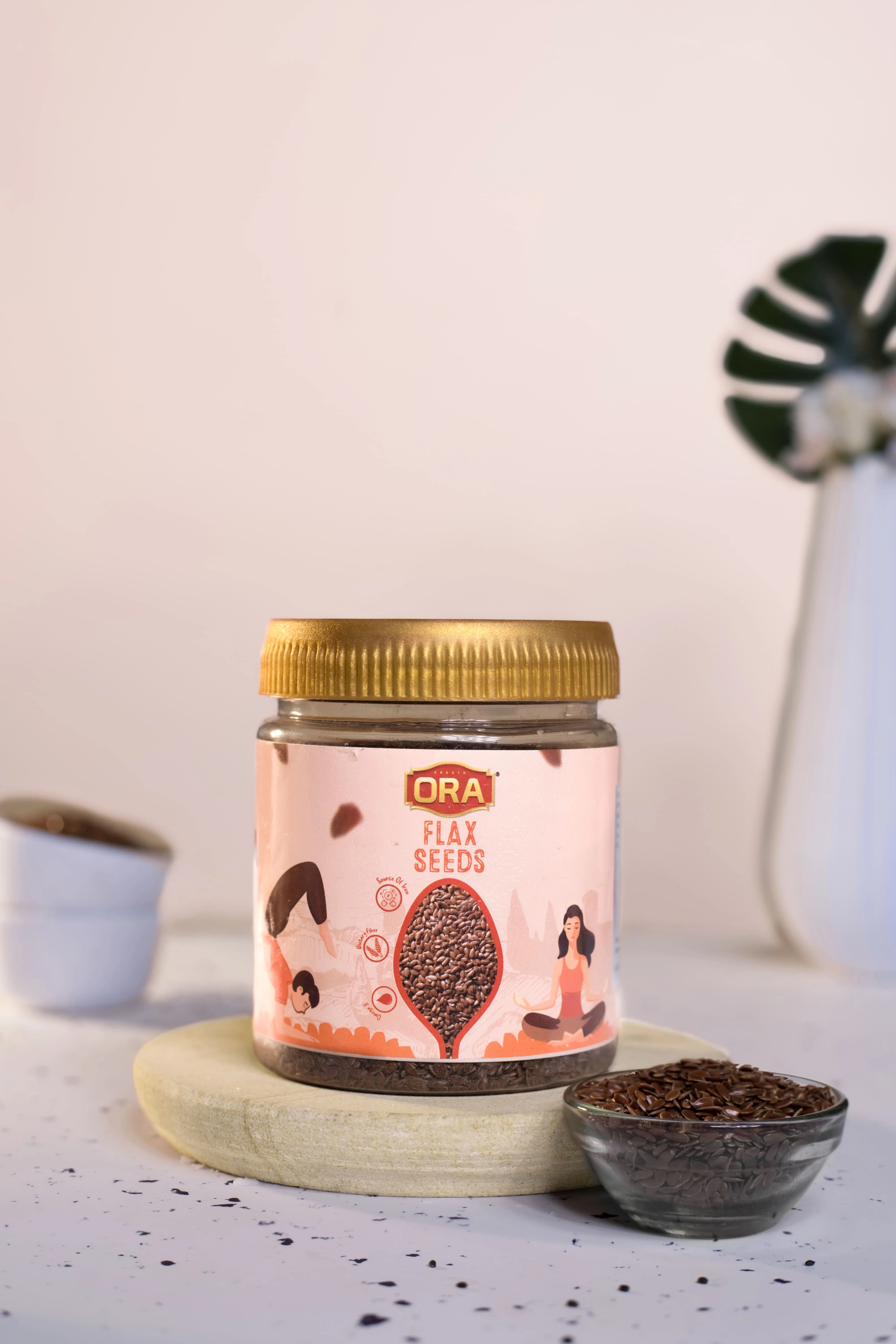 Flax Seeds: Nutrient-Dense Snack With Fiber & Antioxidant (250gm)