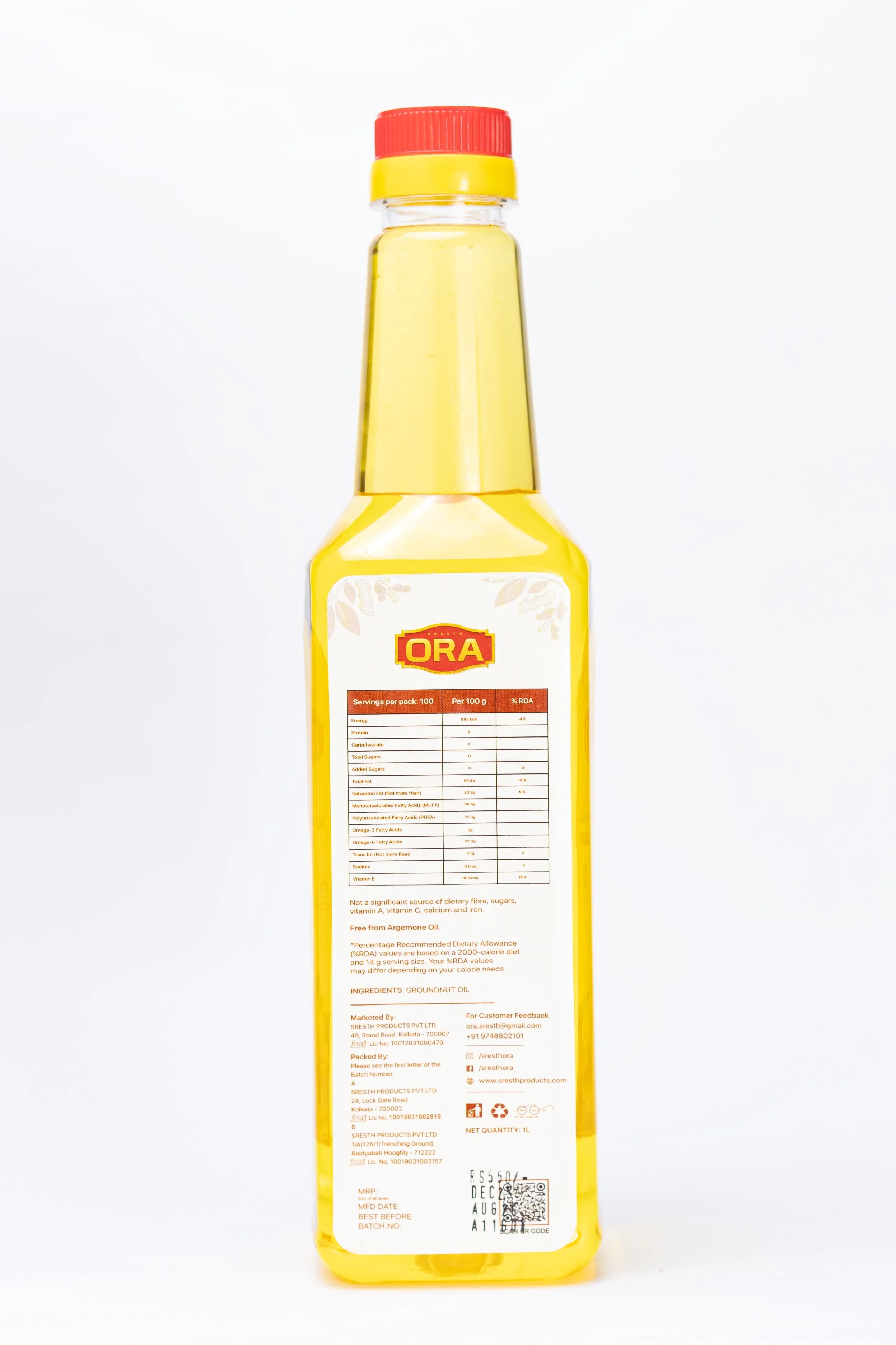 Groundnut Oil + Olive Oil Combo