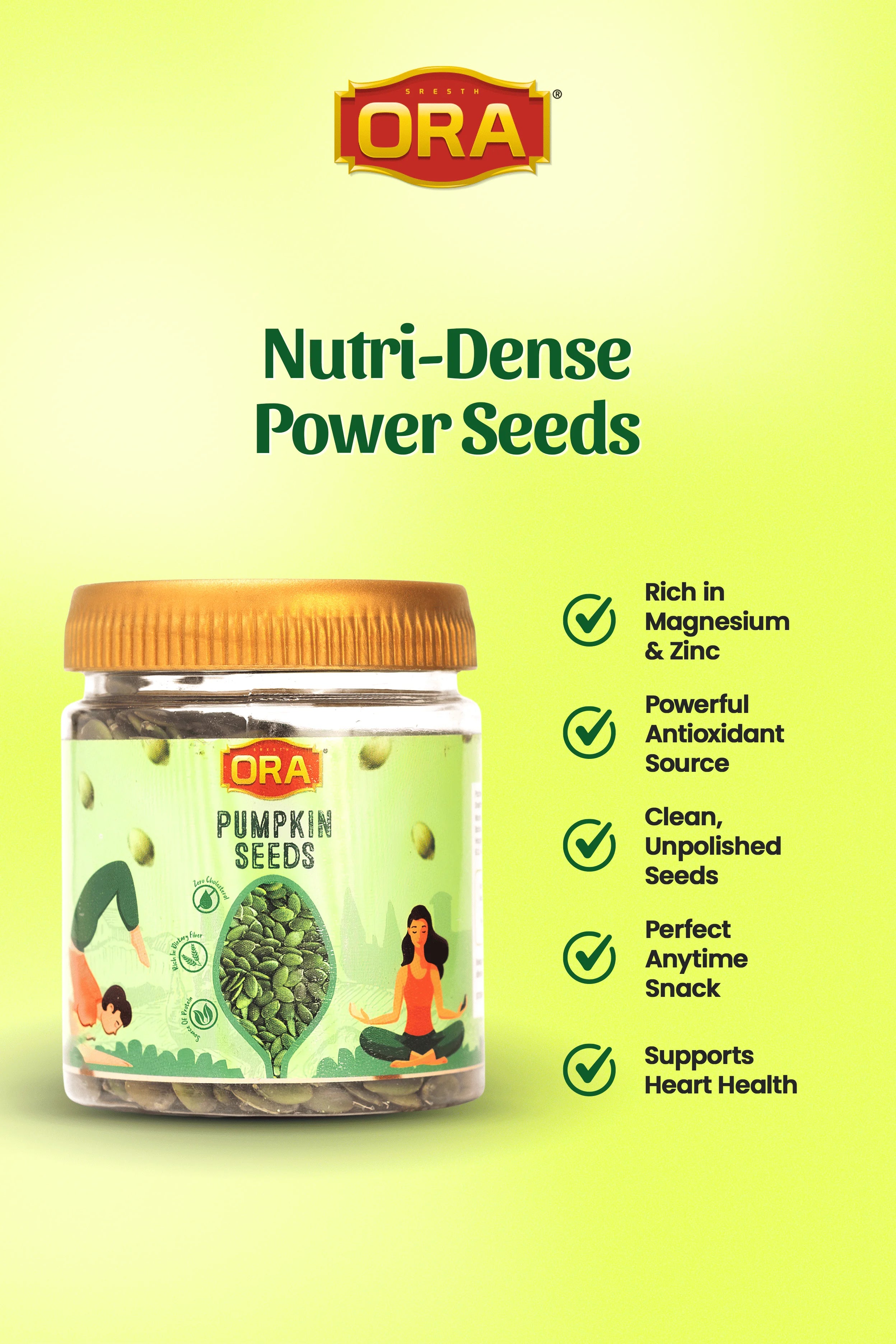 Pumpkin Seeds: Nutrient-Rich Snack for Heart Health (250gm)