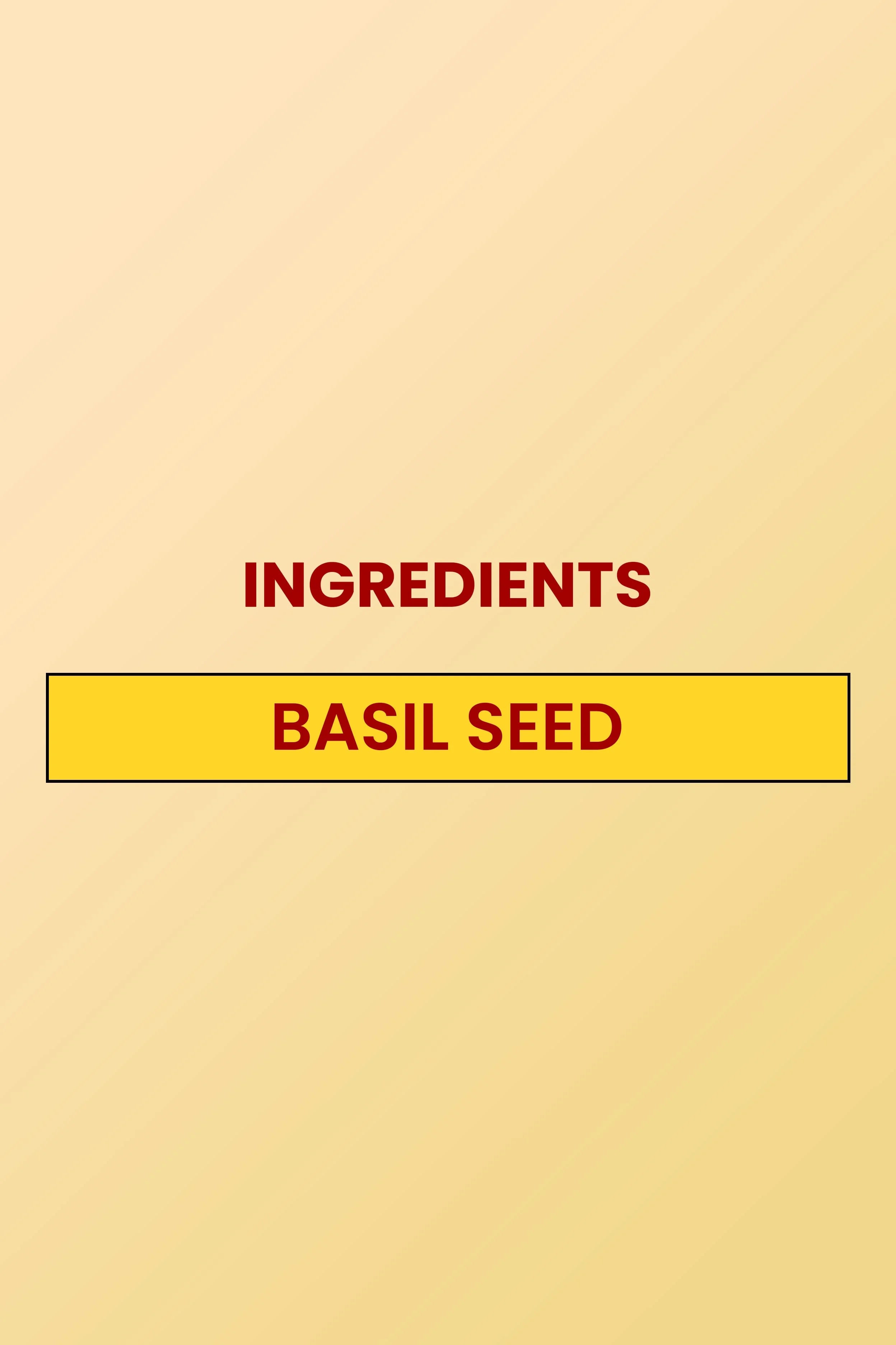 Basil Seeds: Hydration, Fiber & Rich in Antioxidants (250gm)