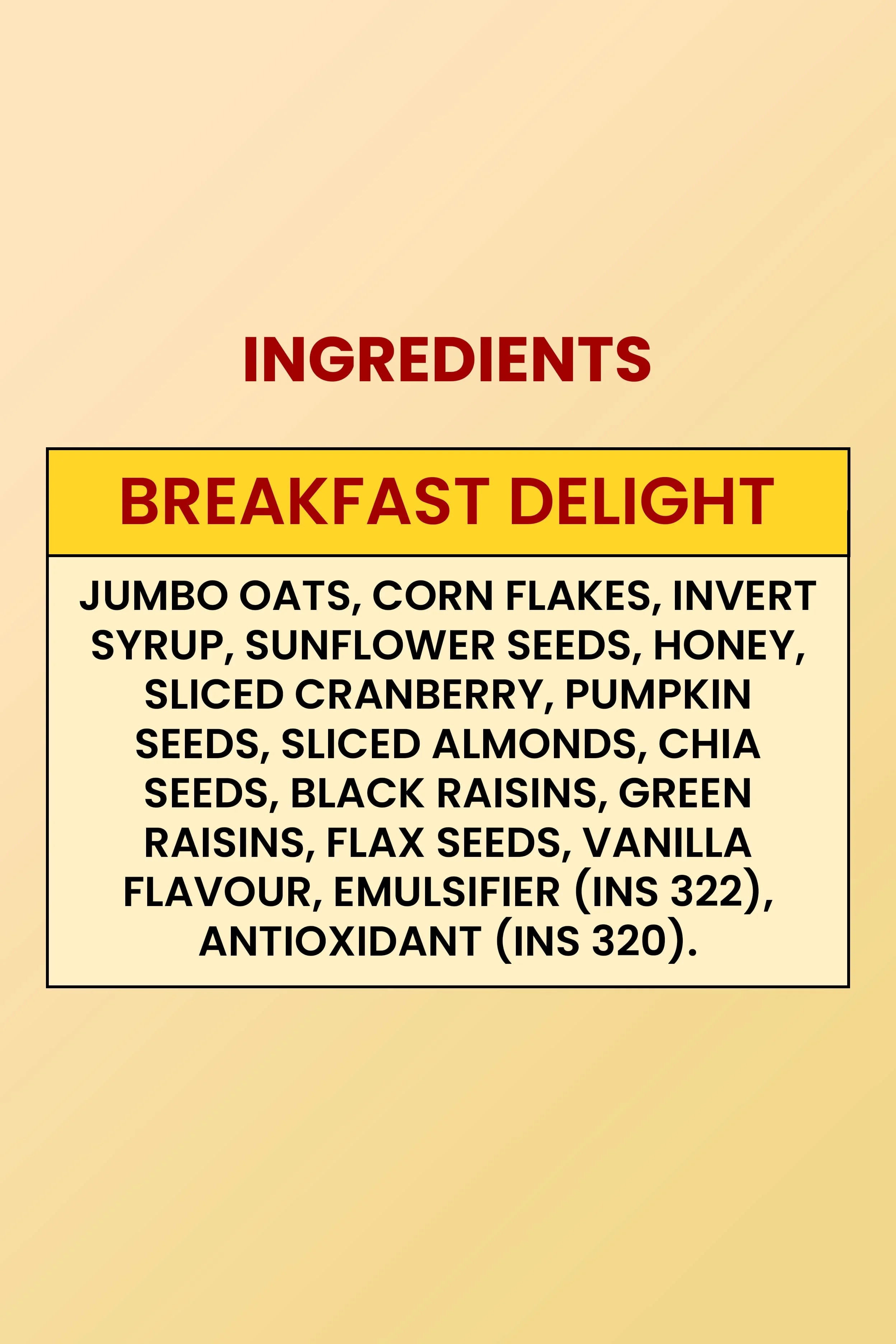Breakfast Delight: Packed with Oats, Almonds and Seeds (250 gm)