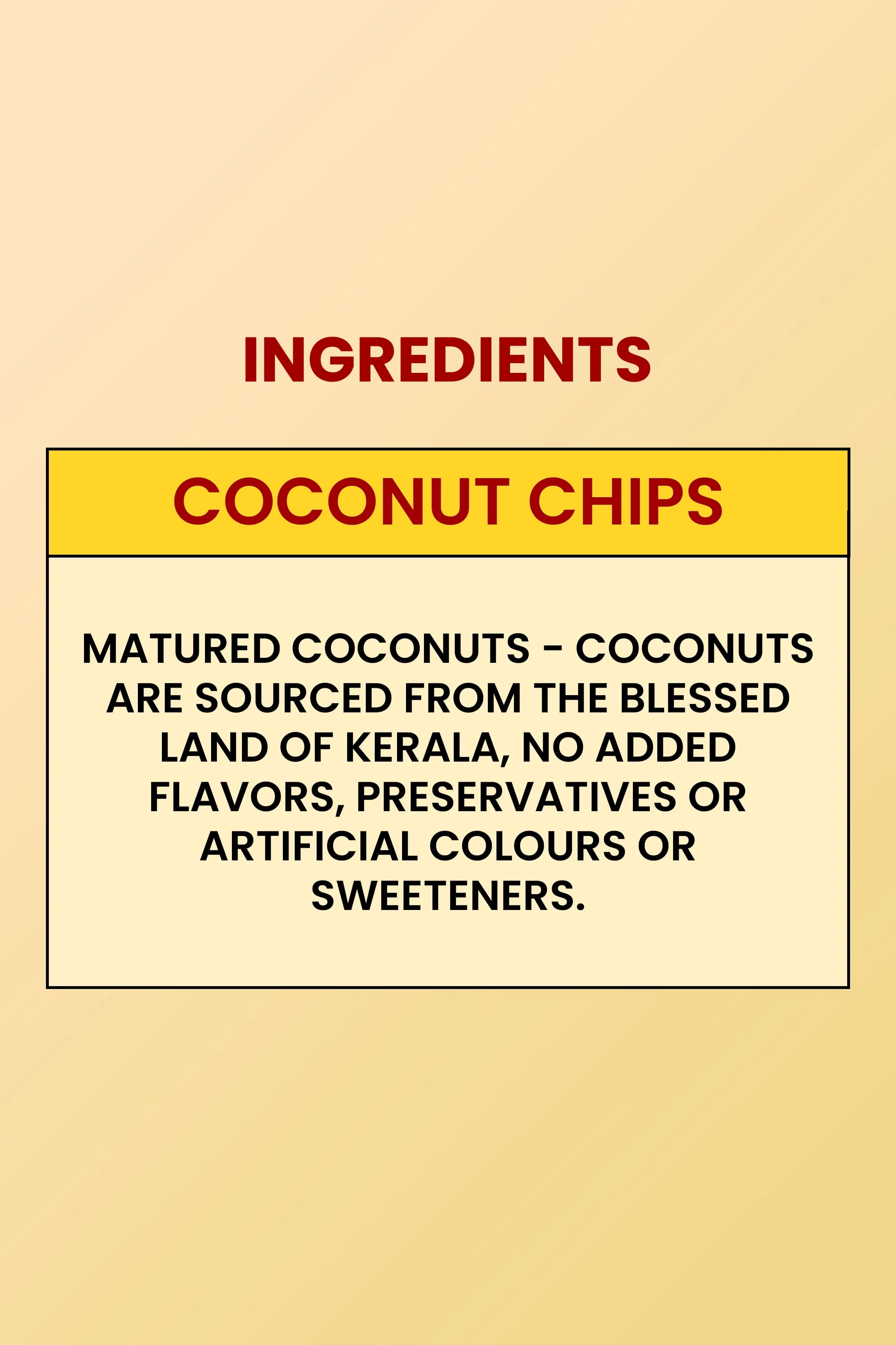 Coconut Chips: Pure, Natural, Crunchy & Nutritious Snack (200gm)
