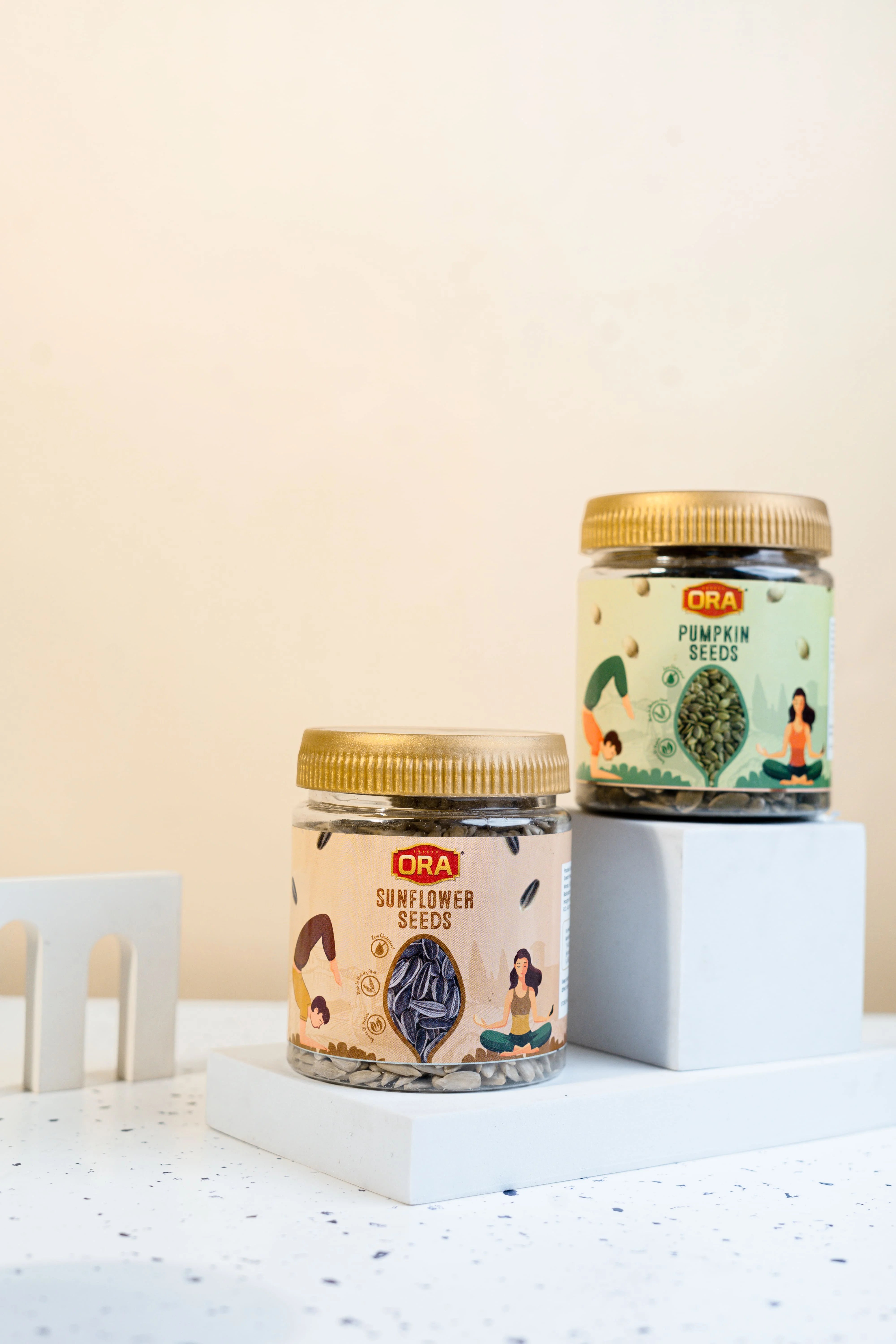 Pumpkin & Sunflower Seed Combo (250gm × 2)