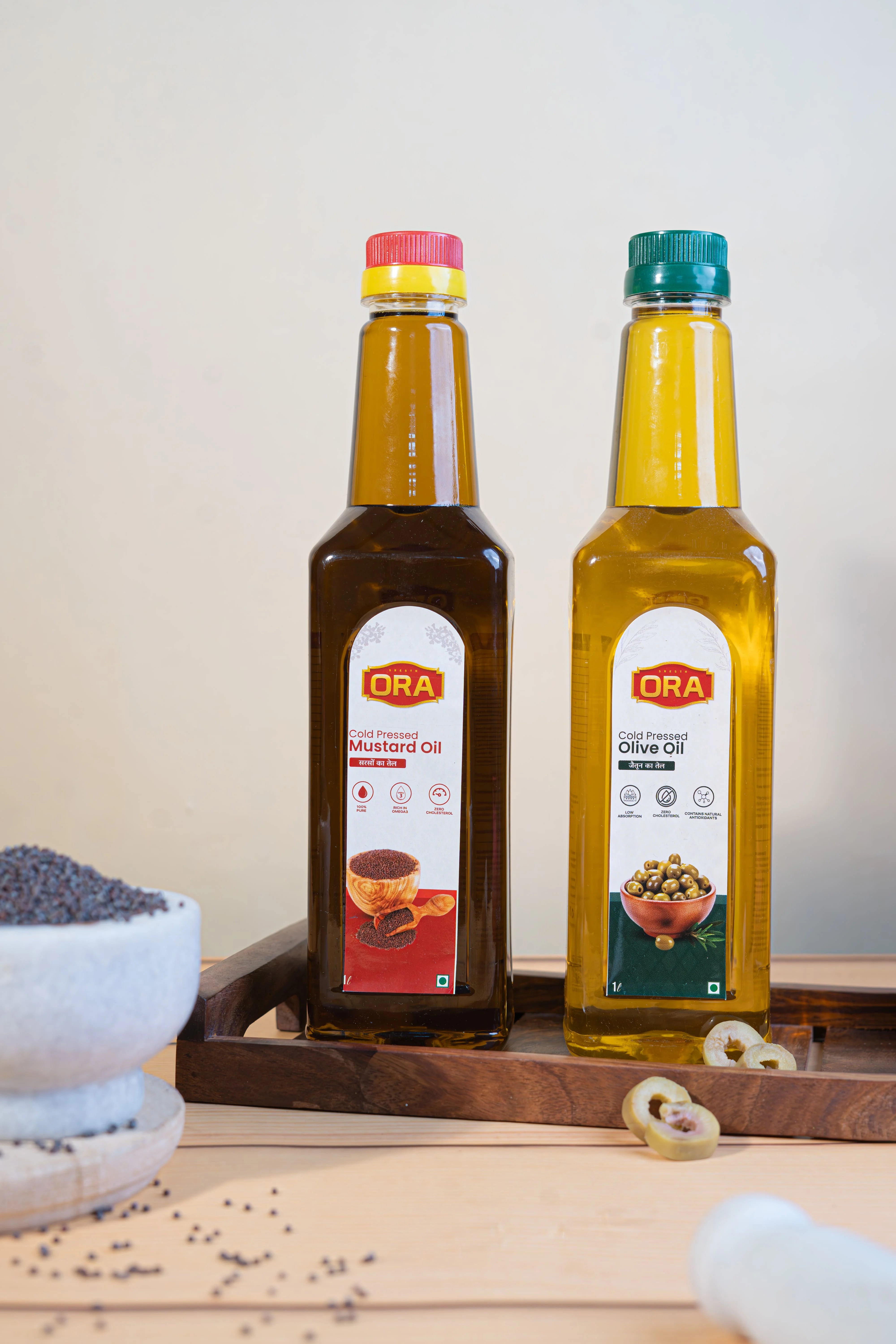 Mustard + Olive Oil Combo
