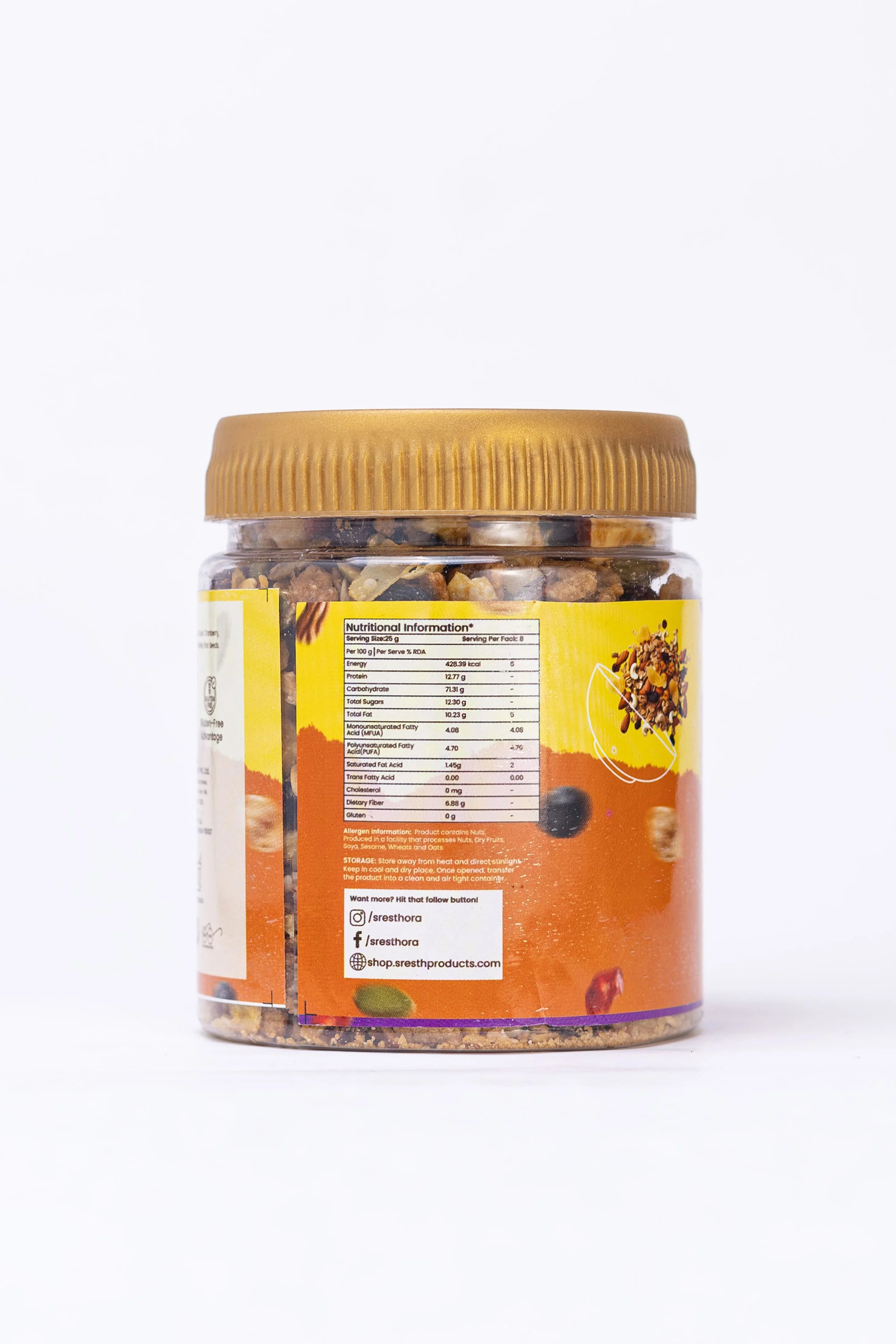 All-Day Snack Quartet – Breakfast Delight, Coconut Chips, Malamal Chat & Trail Mix