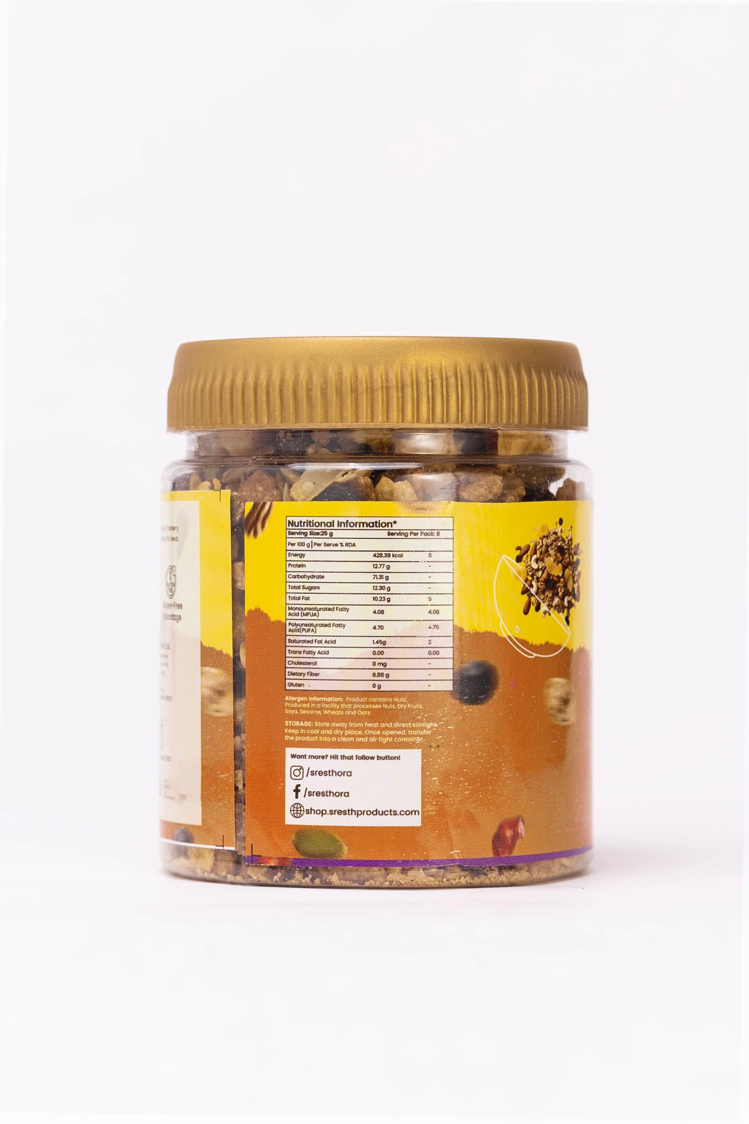 Breakfast Delight: Packed with Oats, Almonds and Seeds (250 gm)