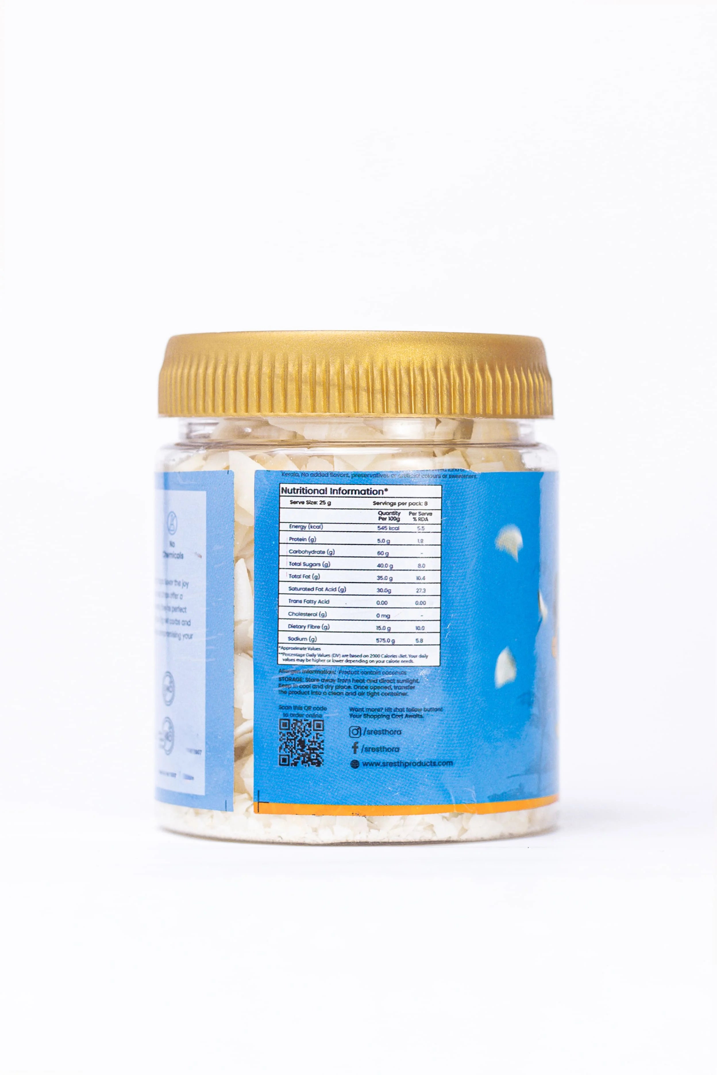 Coconut Chips: Pure, Natural, Crunchy & Nutritious Snack (200gm)