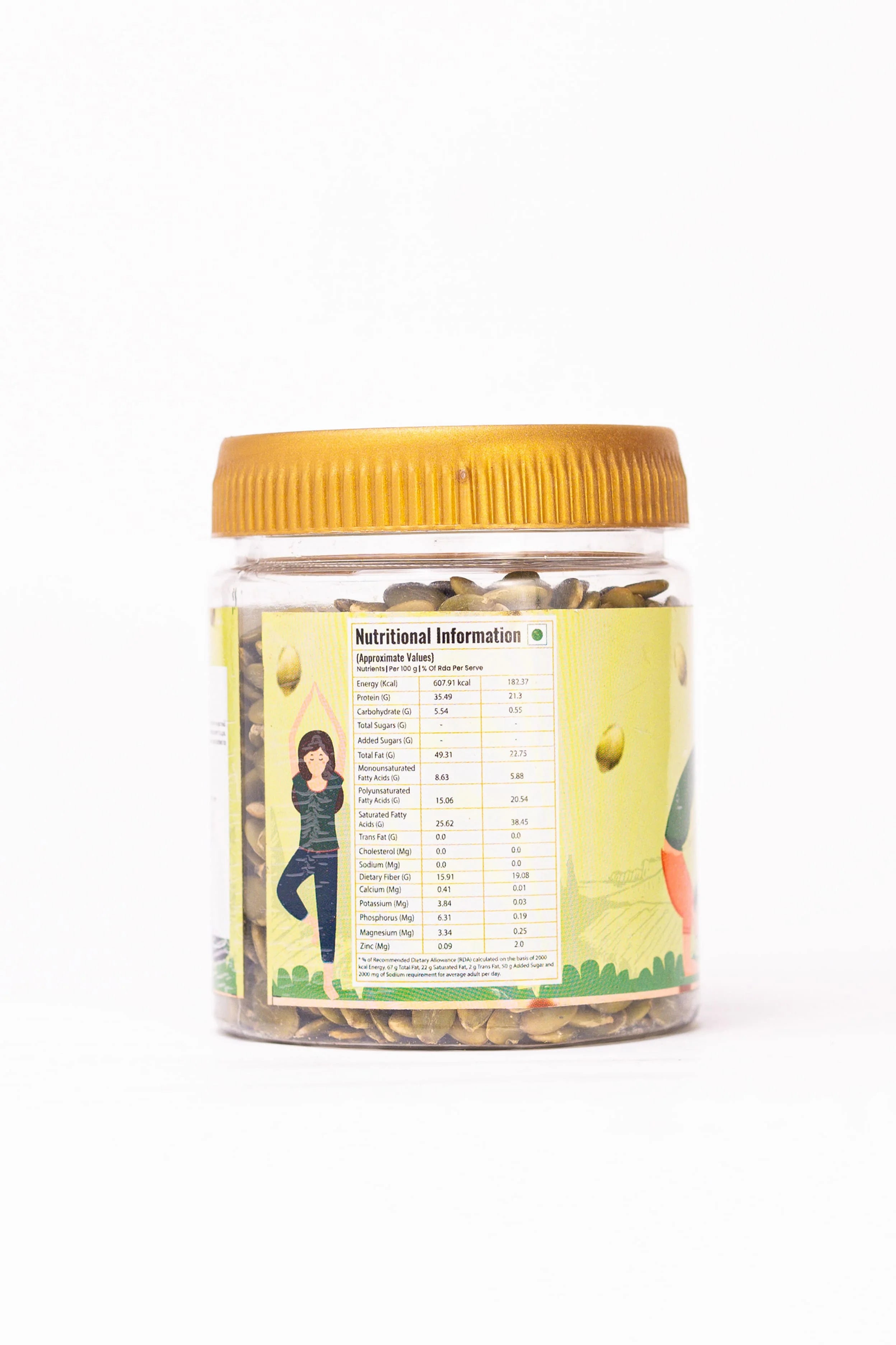 Super Seed Combo (Pumpkin Seeds, Flax Seeds, Chia Seeds, Sunflower Seeds) – 250gm × 4
