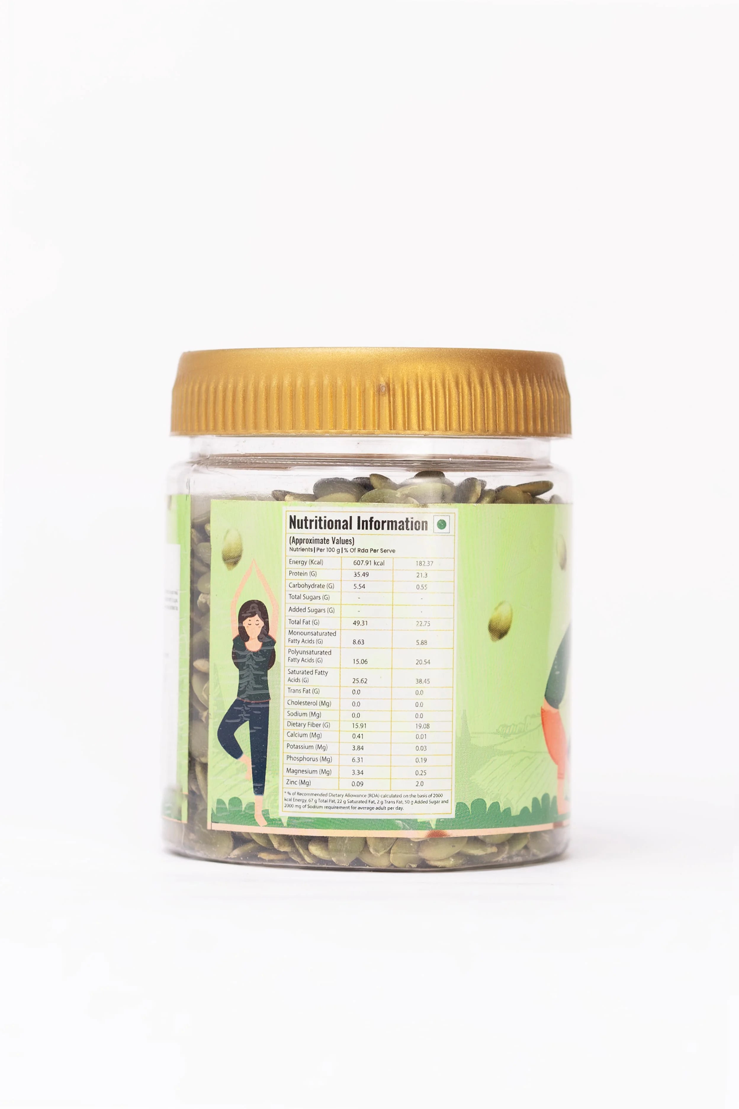 Pumpkin Seeds: Nutrient-Rich Snack for Heart Health (250gm)
