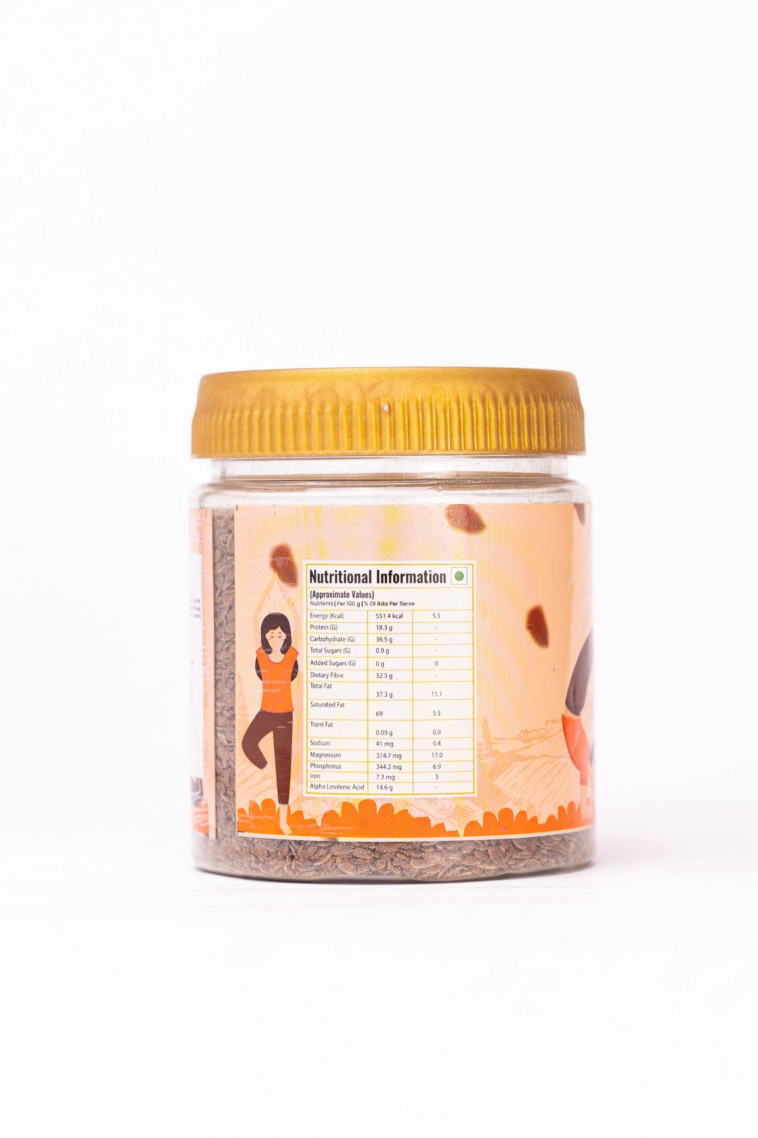 Flax & Chia Seed Combo (250gm × 2)