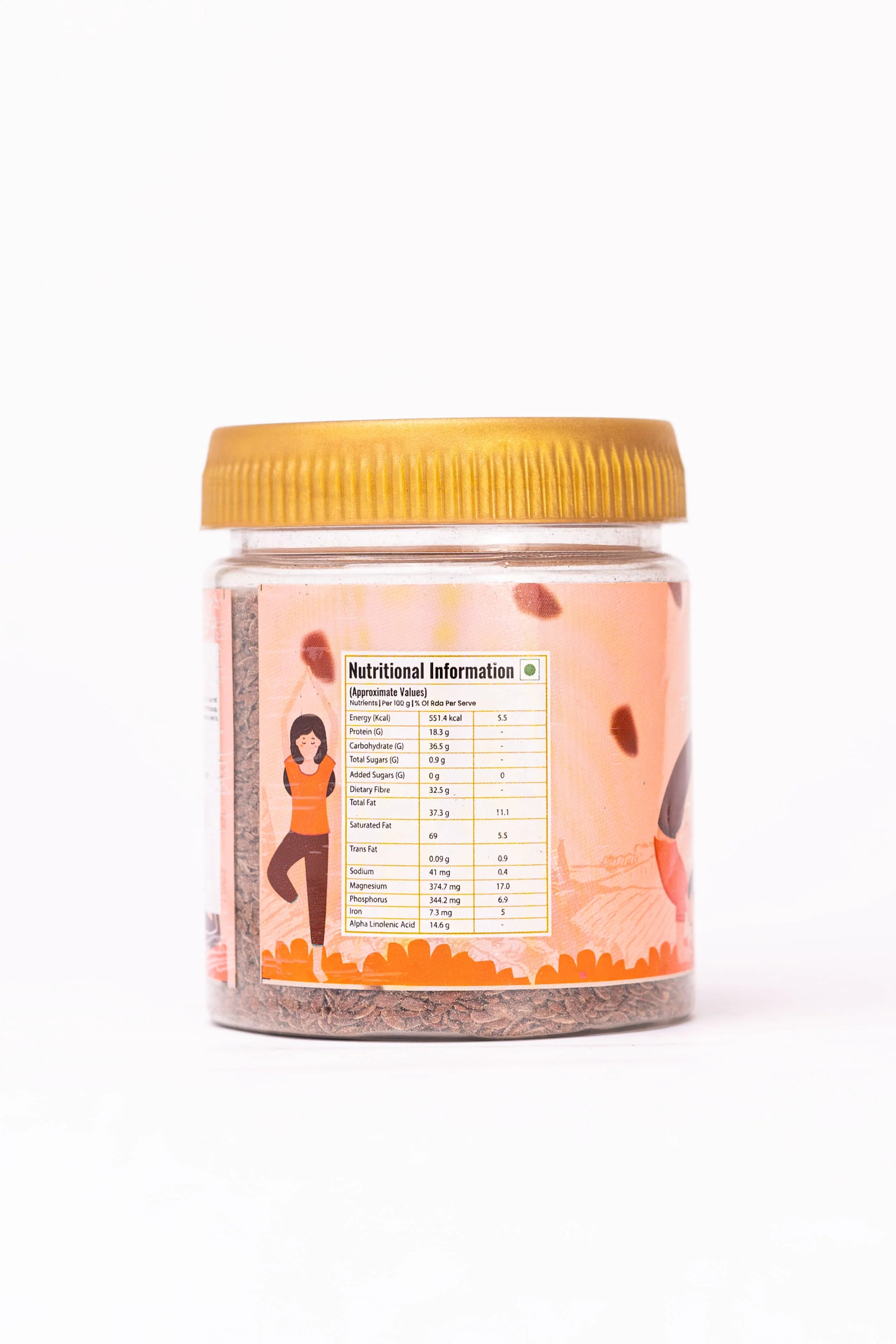 Flax Seeds: Nutrient-Dense Snack With Fiber & Antioxidant (250gm)