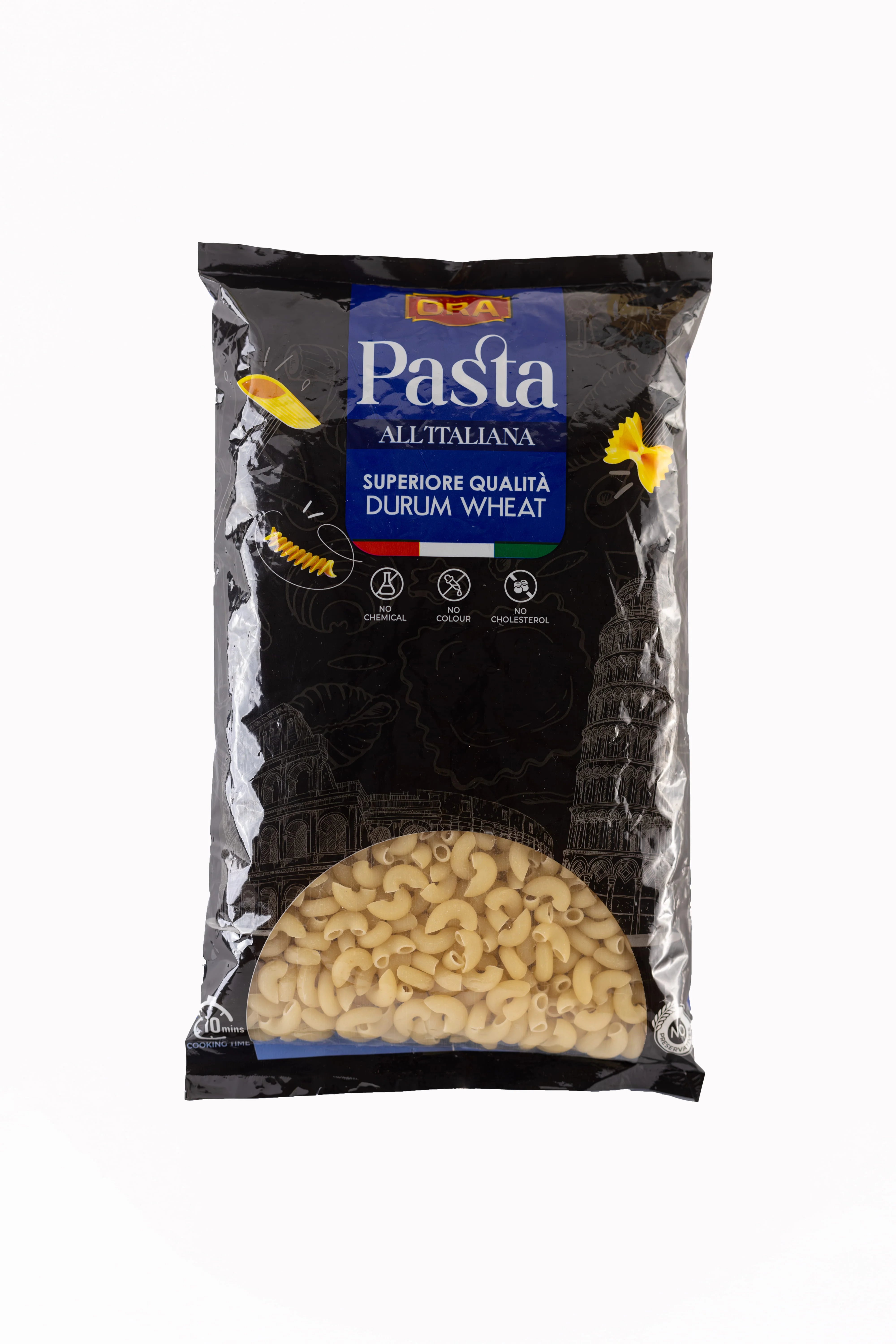 Sresth Ora Macaroni Pasta: Premium Durum Wheat Pasta, Tasty & Easy to cook (1Kg Pack)