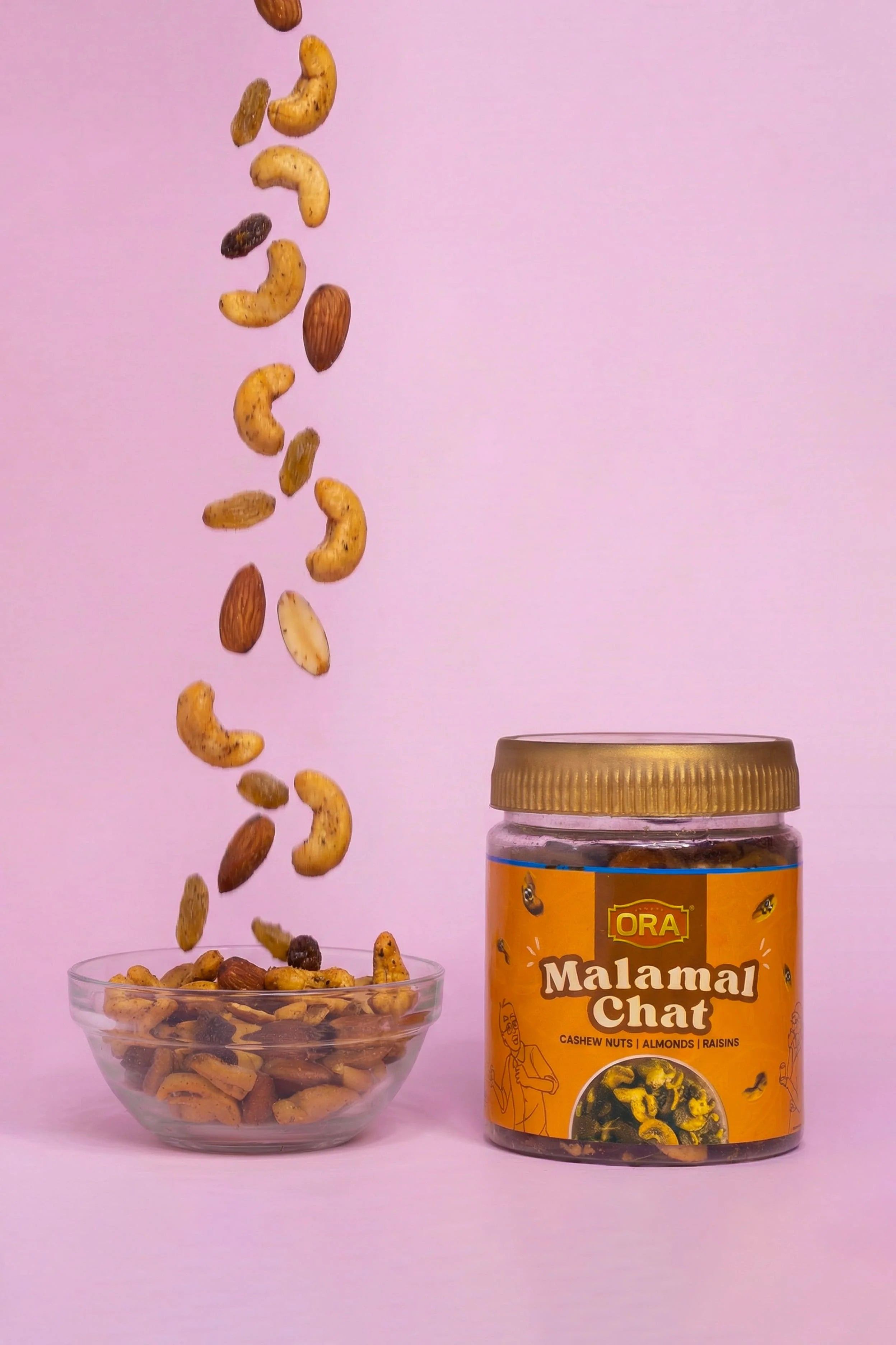 Malamal Chat: Sweet, Spicy, and Flavorful Crunch (250gm)