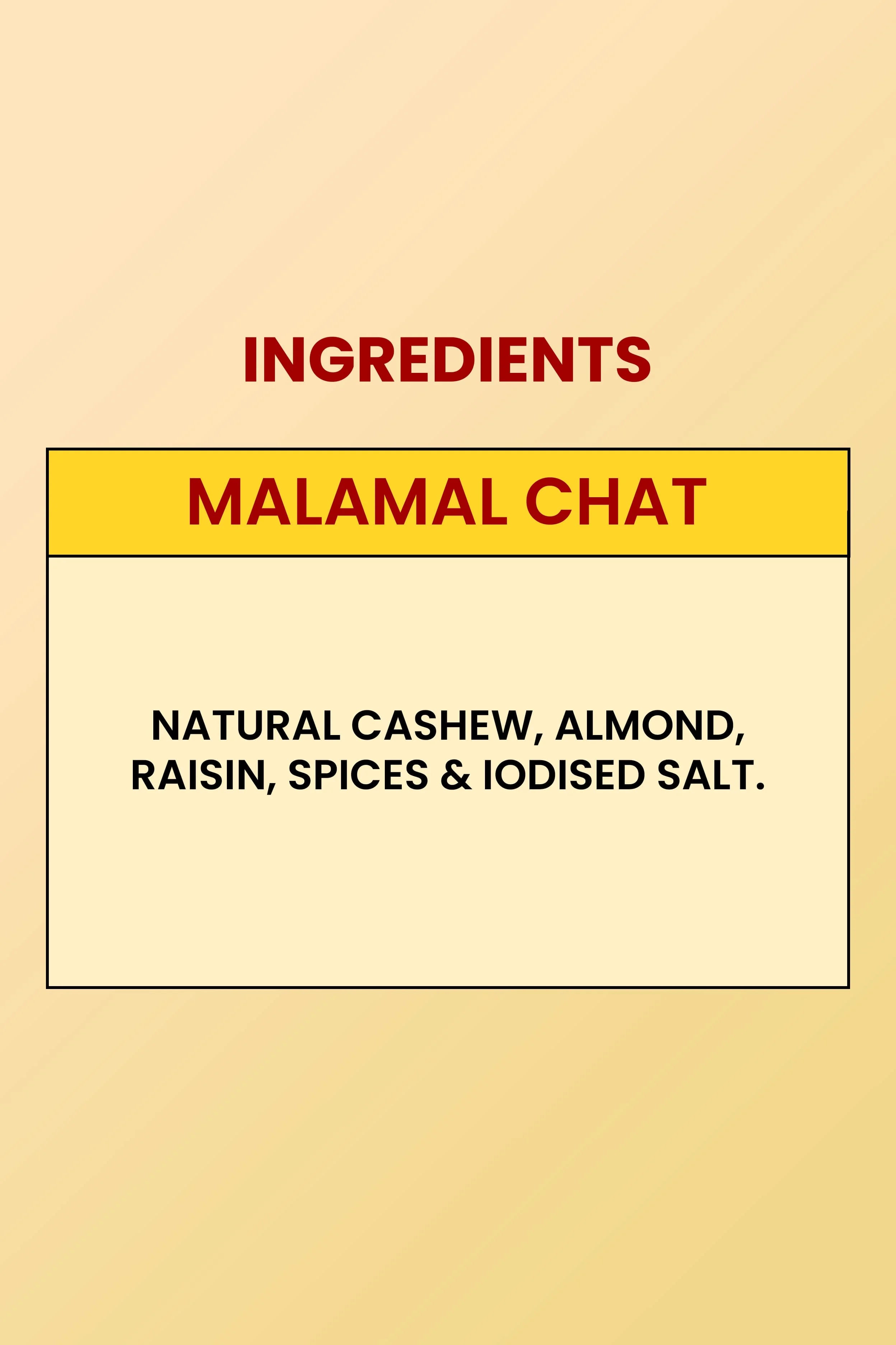 Malamal Chat: Sweet, Spicy, and Flavorful Crunch (250gm)