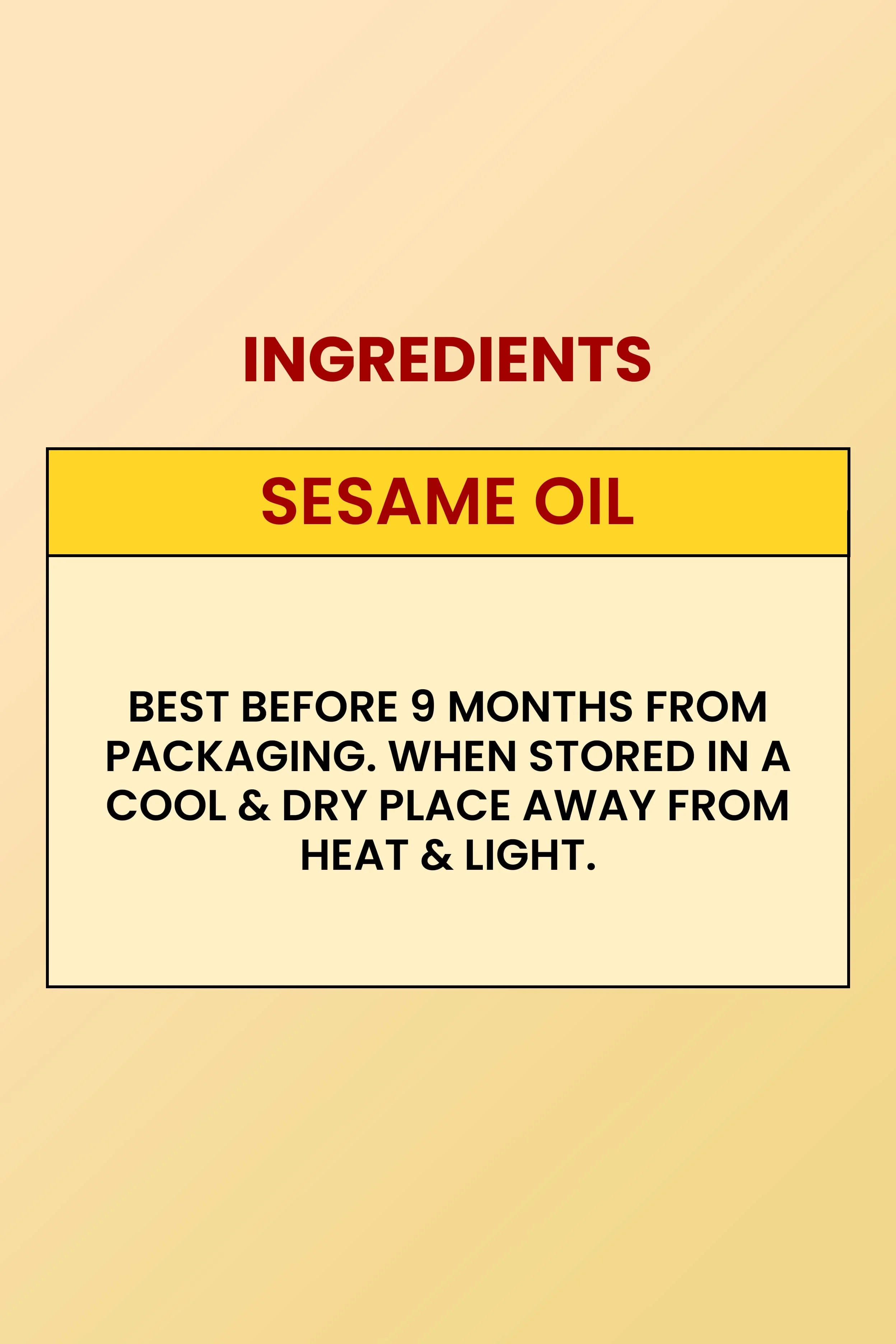 Organic Cold Pressed Sesame Oil for Healthful Cooking