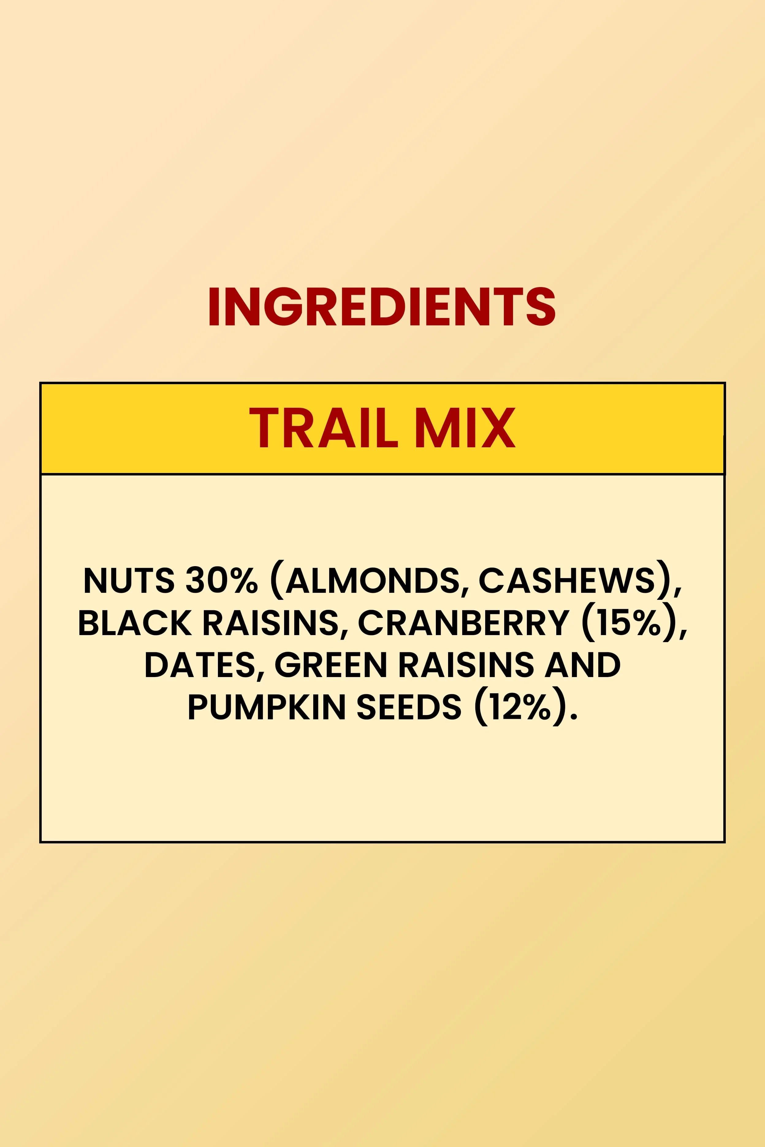 Trail Mix: Perfect Sweet And Nutrient-Rich Snack (250gm)